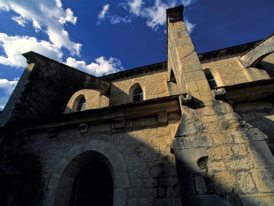 Abbaye de Noirlac, arcs boutants