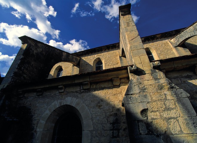 Abbaye de Noirlac, arcs boutants