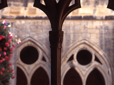 Abbaye de Noirlac, détail du cloître