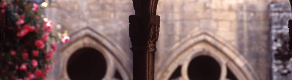 Abbaye de Noirlac, détail du cloître