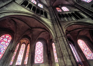 Cathédrale de Bourges, Cher. Les vitraux