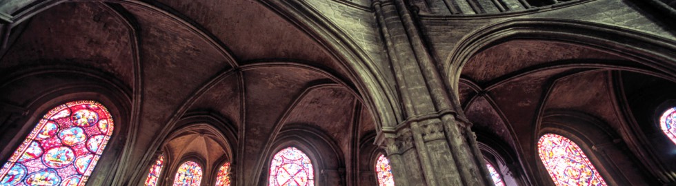 Cathédrale de Bourges, Cher. Les vitraux