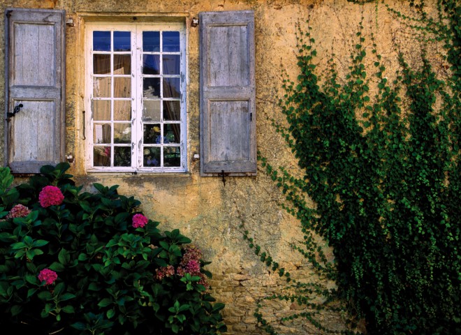 Vieille fenêtre, Saint-Genies, Dordogne