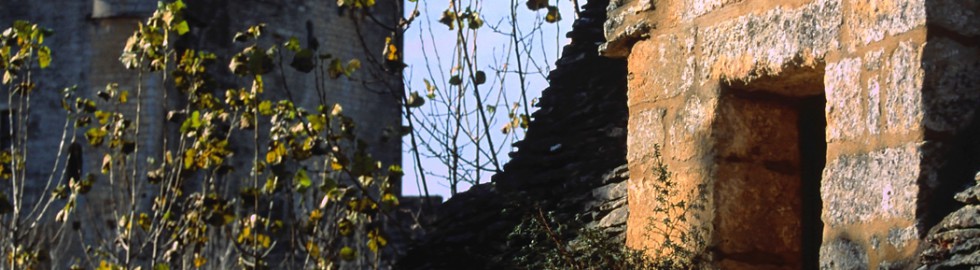 Lauzes anciennes à Beynac, Dordogne