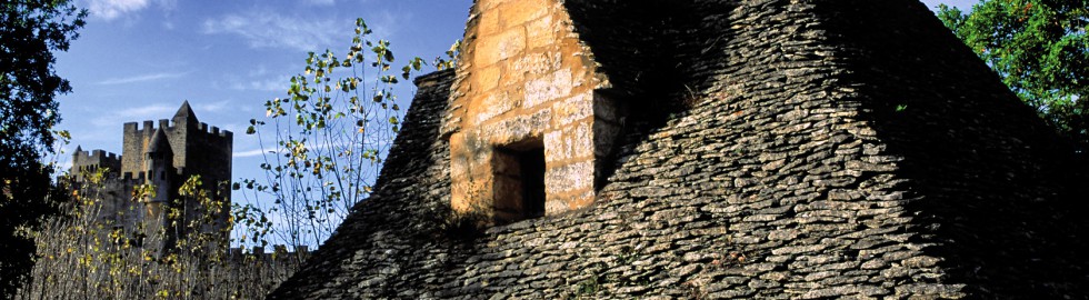 Vieilles lauzes, Beynac, Dordogne