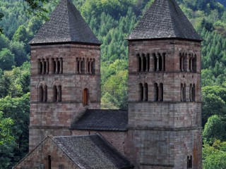 Abbaye de Murbach, Haut-Rhin, Alsace