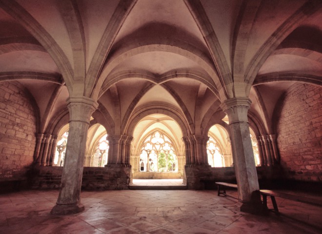 Abbaye de Noirlac, Cher – Salle capitulaire