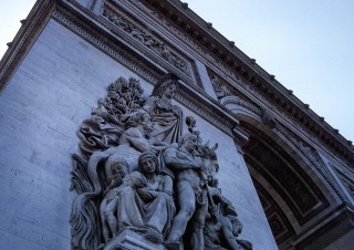 Paris, Arc de Triomphe, détail