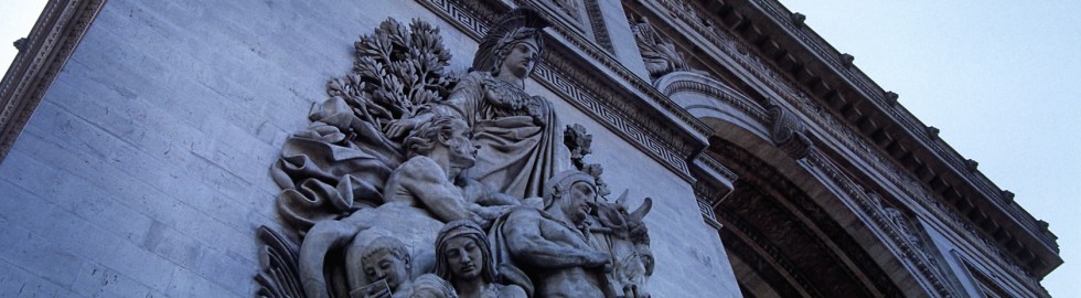 Paris, Arc de Triomphe, détail