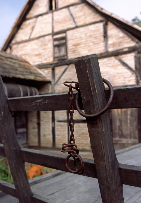 Bois et métal, détail – Ecomusée, Alsace