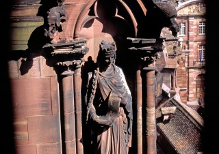 Cathédrale de Strasbourg, une statue