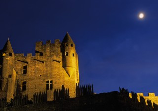 Château de Beynac, Dordogne – Les remparts de nuit