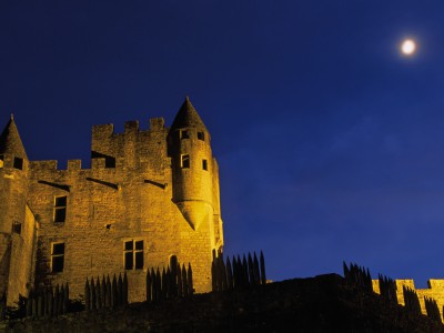 Château de Beynac, Dordogne – Les remparts de nuit