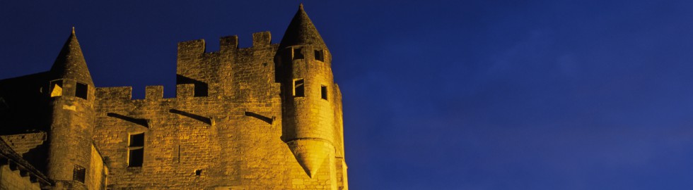 Château de Beynac, Dordogne – Les remparts de nuit