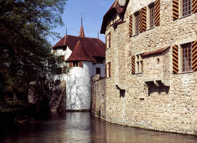 Château de Hallwyl, canton d’Argovie, Suisse