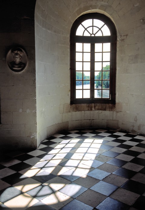 Château de Chenonceau, Indre-et-Loire – Galerie sur le Cher, une fenêtre