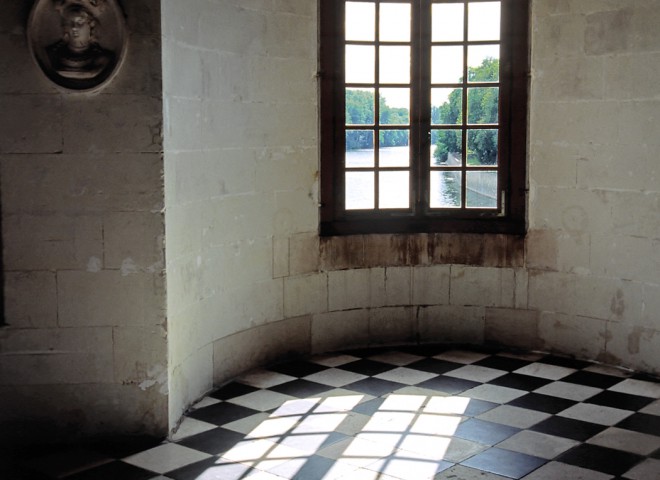 Château de Chenonceau, Indre-et-Loire – Galerie sur le Cher, une fenêtre