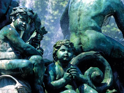 Monument aux Girondins, Bordeaux, Gironde – Personnages en plan rapproché