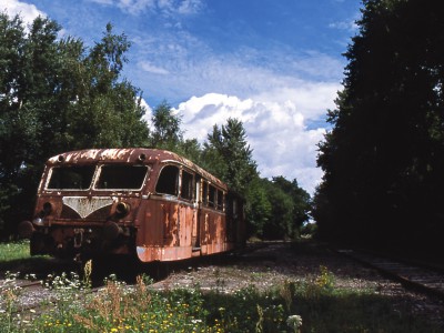 Train à l’abandon, Alsace