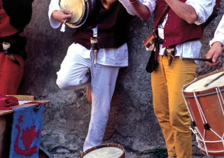 Troubadours, fête du Roi de l’Oiseau, Le Puy en Velay, Haute-Loire