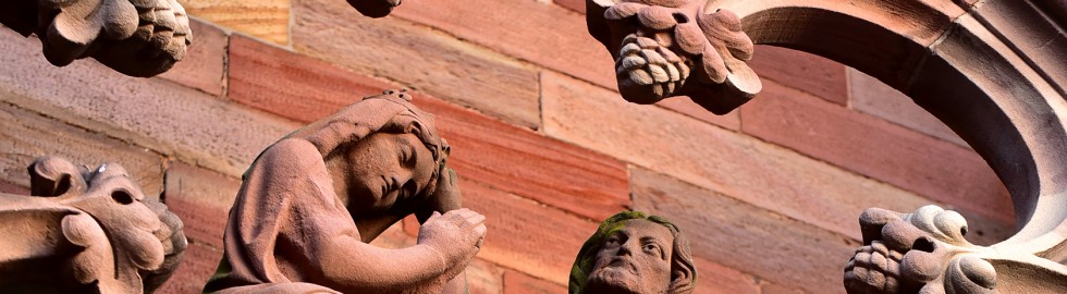 Eglise Saint-Maurice, Mutzig, Alsace  –  Détail