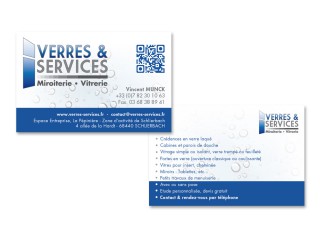 Carte de visite Verres & Services