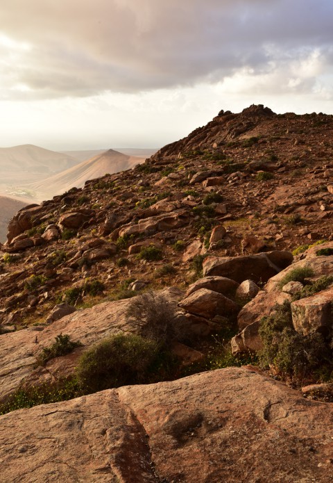 Montagnes vers Betancuria, Fuerteventura, Iles Canaries