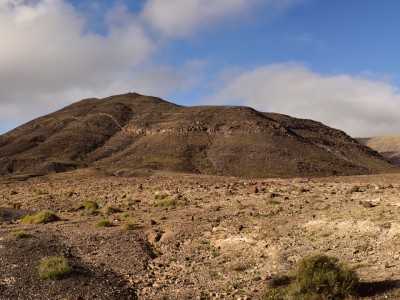 Paysages désertiques, sud de Fuerteventura, Iles Canaries