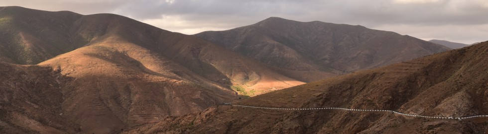 Vers Betancuria, Fuerteventura, Iles Canaries