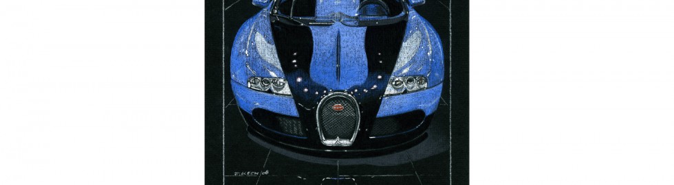 Bugatti Veyron – Pastel