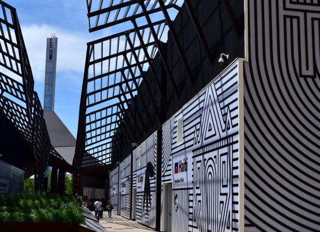 Pavillon d’Haïti, vue extérieure – Expo 2015 Milan