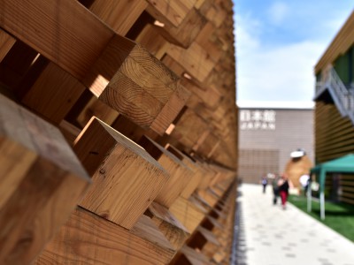 Pavillon Japonais, détail – Expo 2015 Milan