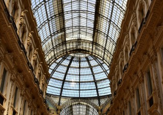Galleria Vittorio Emanuele II, en perspective – Milan, Italie