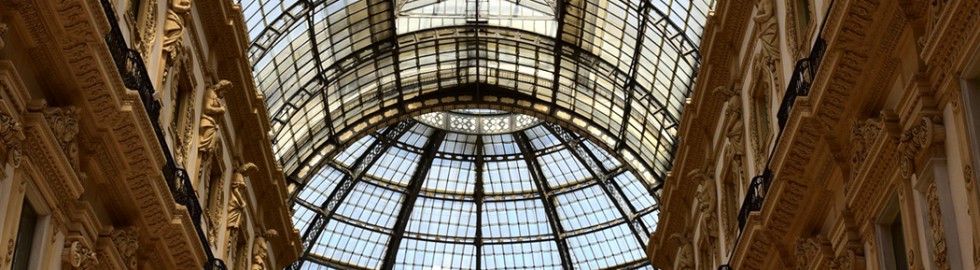 Galleria Vittorio Emanuele II, en perspective – Milan, Italie