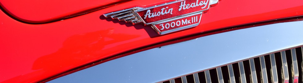 Gueule de chrome. Austin Healey 3000 MkIII