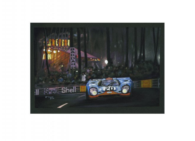 Porsche 917K, Jo Siffert, Le Mans 1970 – Pastel