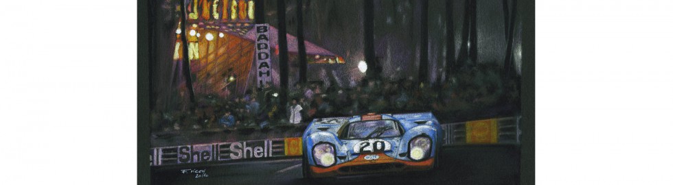 Porsche 917K, Jo Siffert, Le Mans 1970 – Pastel