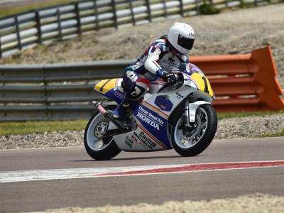 Honda NSR en piste