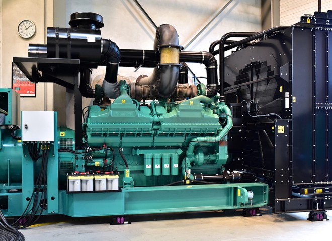 Cummins, groupe électrogène, V16 – 60 litres – 2250 KVA