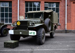 Dodge WC51 de face – Expo Dannemarie, Alsace