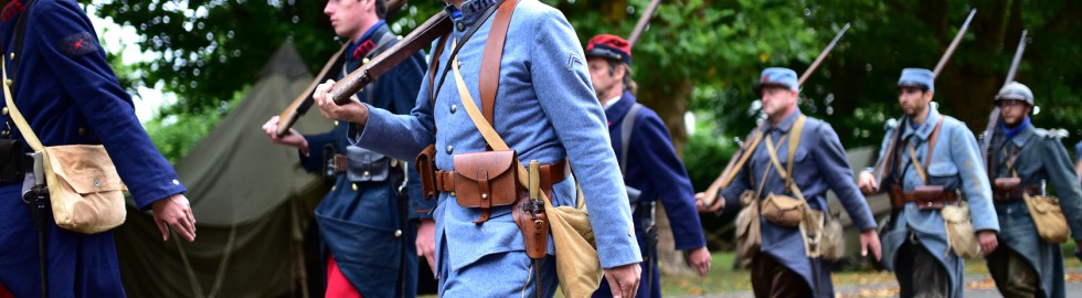 Fantassins Français en parade – Expo Dannemarie, Alsace