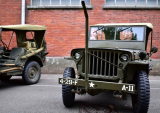 Jeep Willys côte à côte – Expo Dannemarie, Alsace