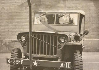 Jeep Willys de face – Expo Dannemarie, Alsace