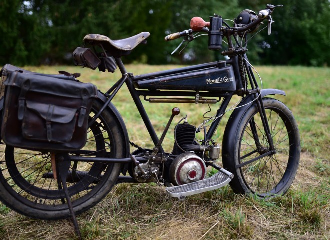 Motocyclette Monet-Goyon – Expo Dannemarie, Alsace