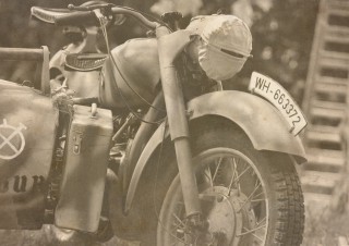 Side-car BMW, face – Expo Dannemarie, Alsace