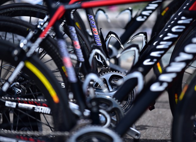 Les vélos du team Katusha.