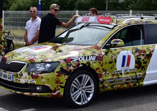 Equipe cycliste de l’Armée de Terre.