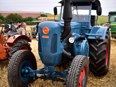 Tracteur Lanz Bulldog rutilant – Rassemblement  ARAMAA, Reiningue, Alsace