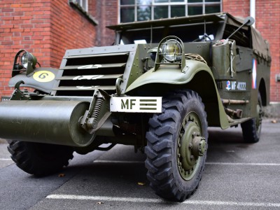 White Scout Car M3, expo Dannemarie, Alsace