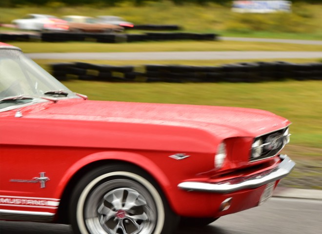 Ford Mustang en action